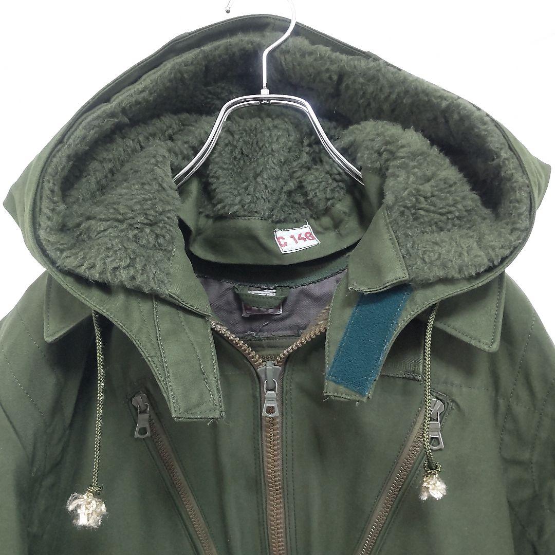 スウェーデン軍 70s M69 タンカースジャケット C146 戦車兵用 フード