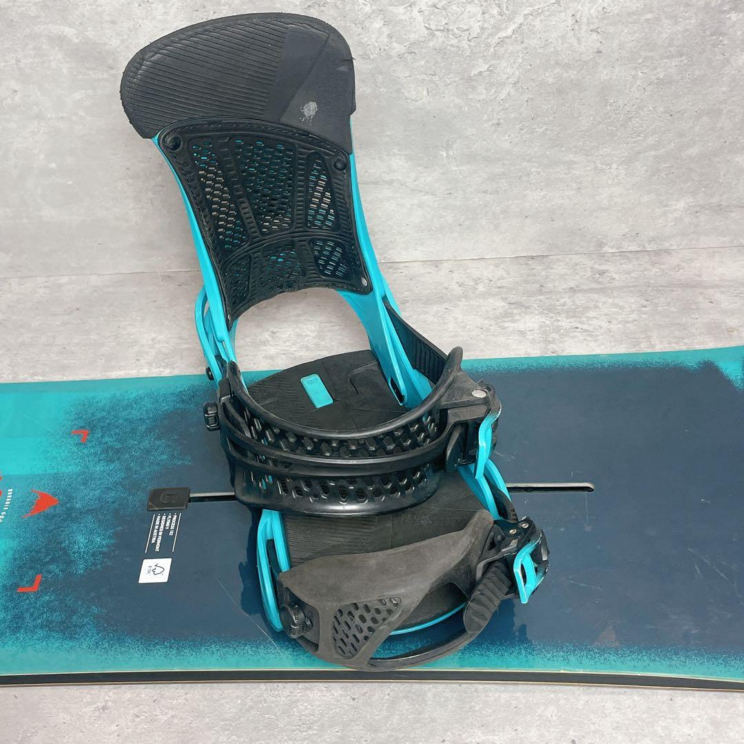 バートン メンズ スノーボード セット プロセス マラビータ ビンディング