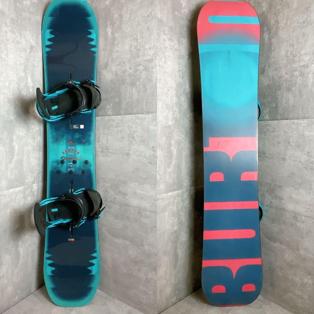 バートン メンズ スノーボード セット プロセス マラビータ ビンディング