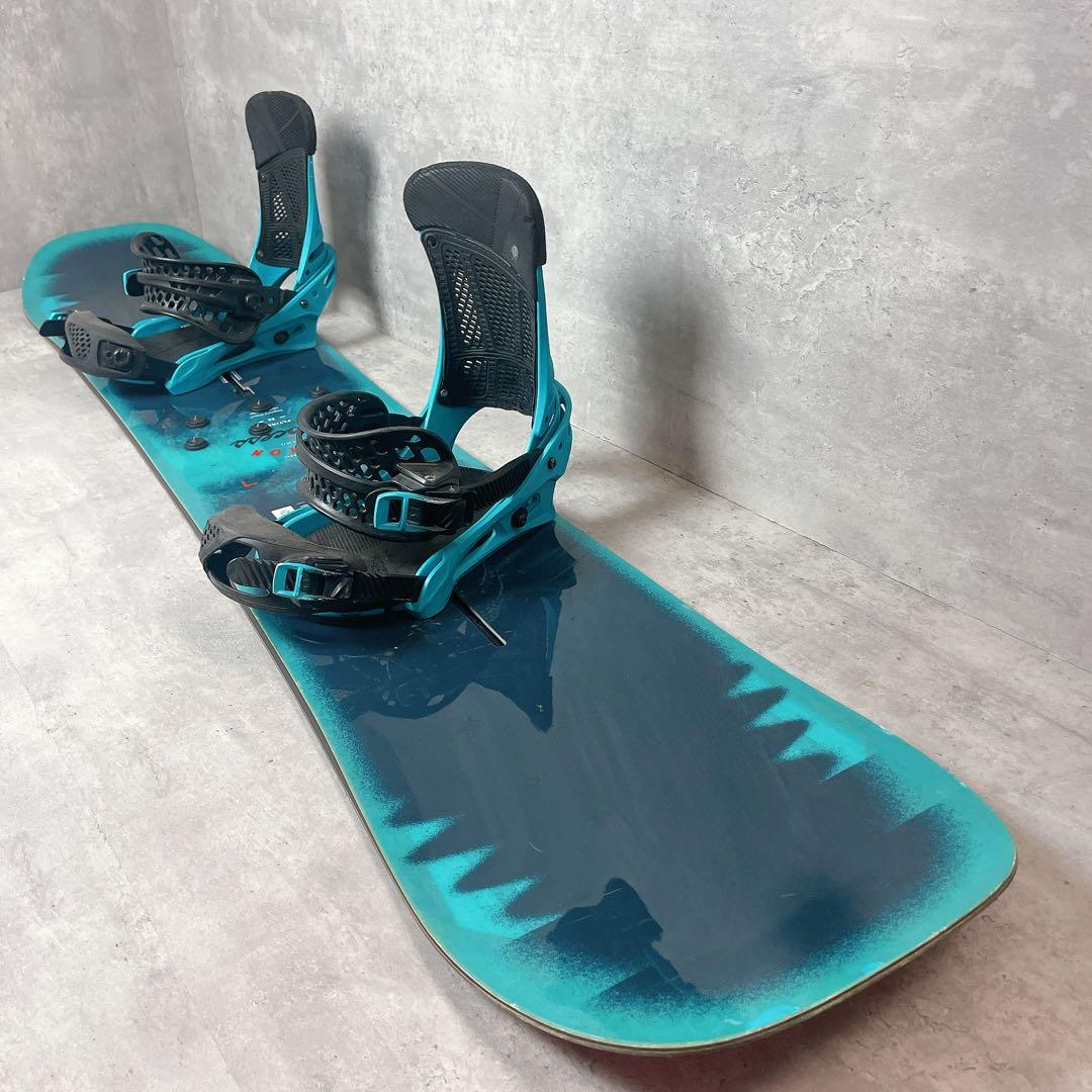 バートン メンズ スノーボード セット プロセス マラビータ ビンディング