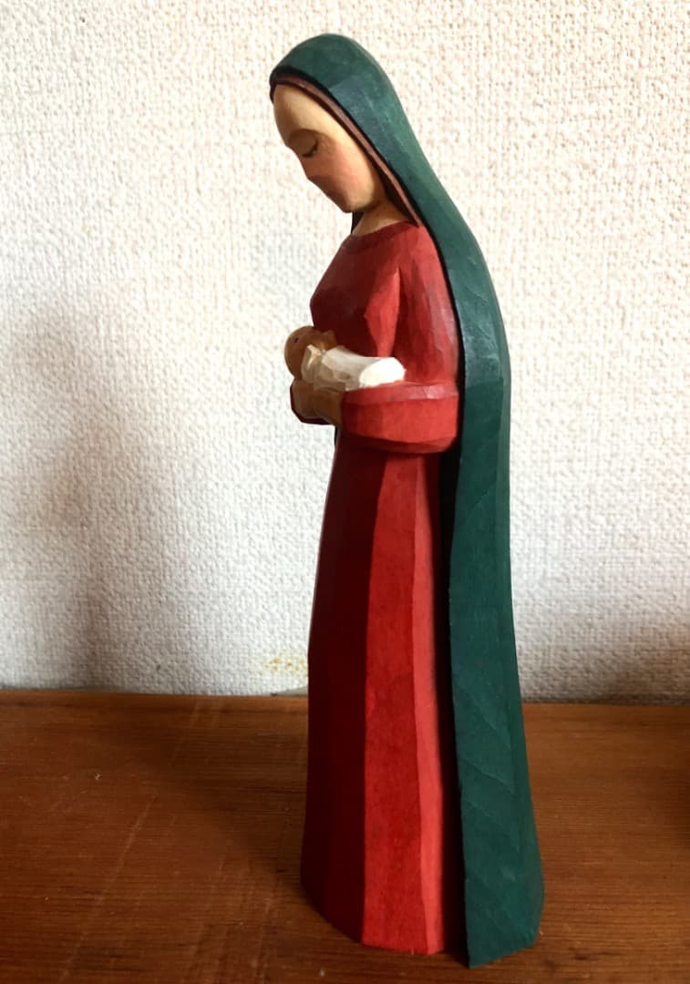 ドイツ　ハーン　マリア　母子像　17cm