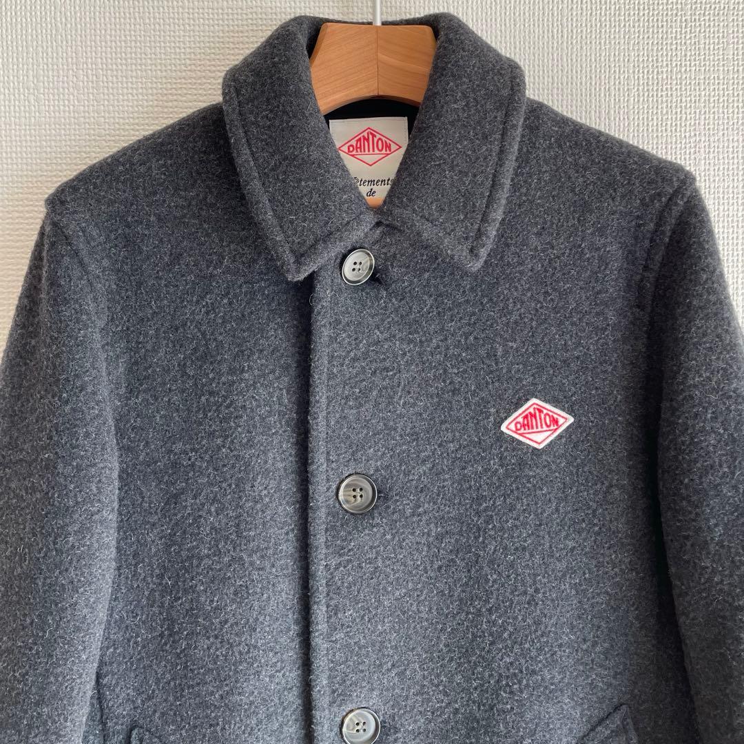 DANTON ダントン　WOOL MOSSER ウールモッサ シングルコート