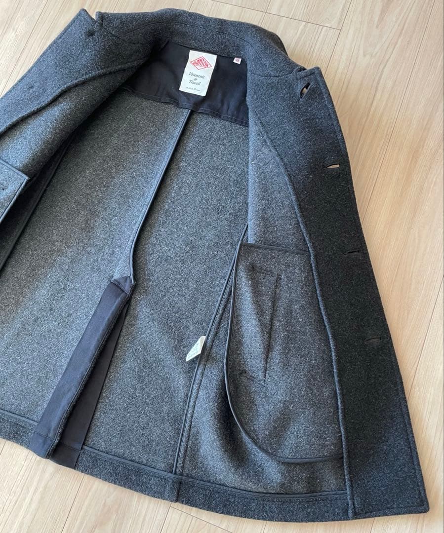 DANTON ダントン　WOOL MOSSER ウールモッサ シングルコート