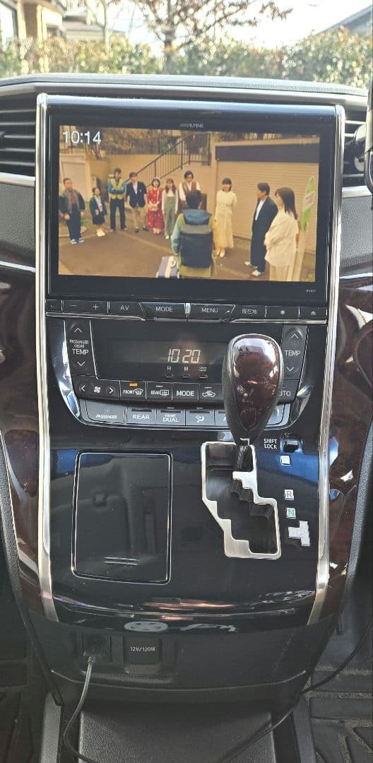 ALPINE BigX EX10V アルファード 20系ナビ パネル 10インチ