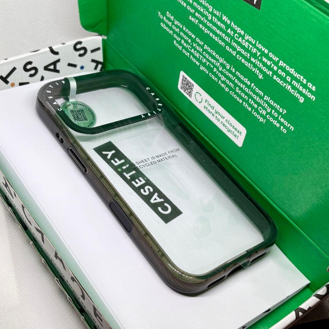 CASETIFY iPhone17pro インパクトケース クリアケース