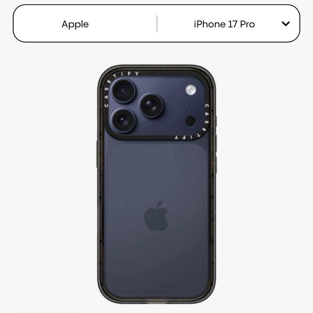 CASETIFY iPhone17pro インパクトケース クリアケース