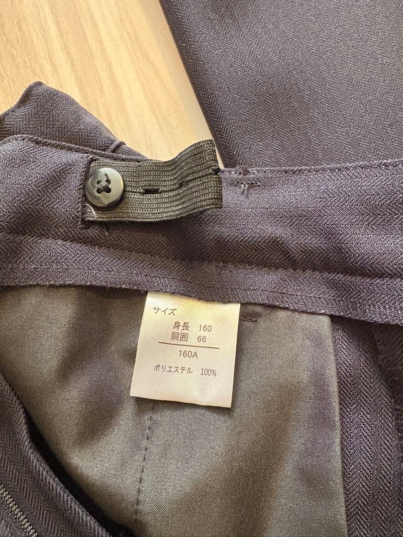 ワンダーファクトリー 160 ネイビー 濃紺 フォーマルスーツ6点セット