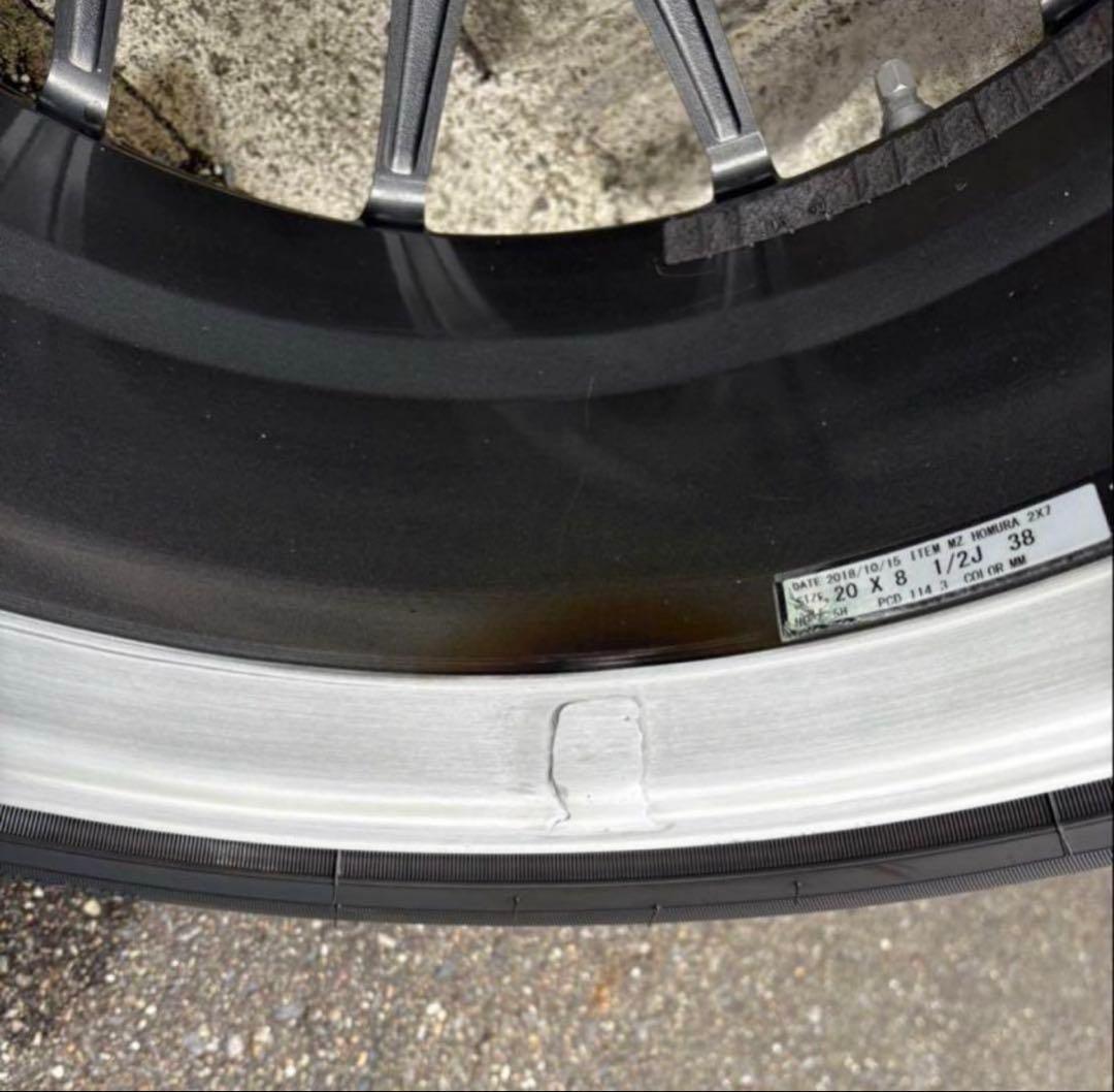 RAYSホムラ20インチ　ホイール(4本セット)