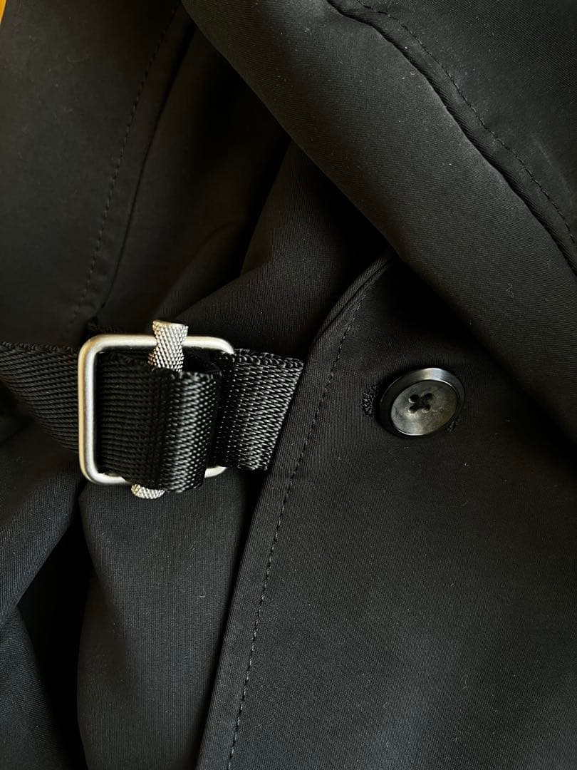 THE RERACS ザリラクス　チェスターコート　タイロッケンコート　ブラック