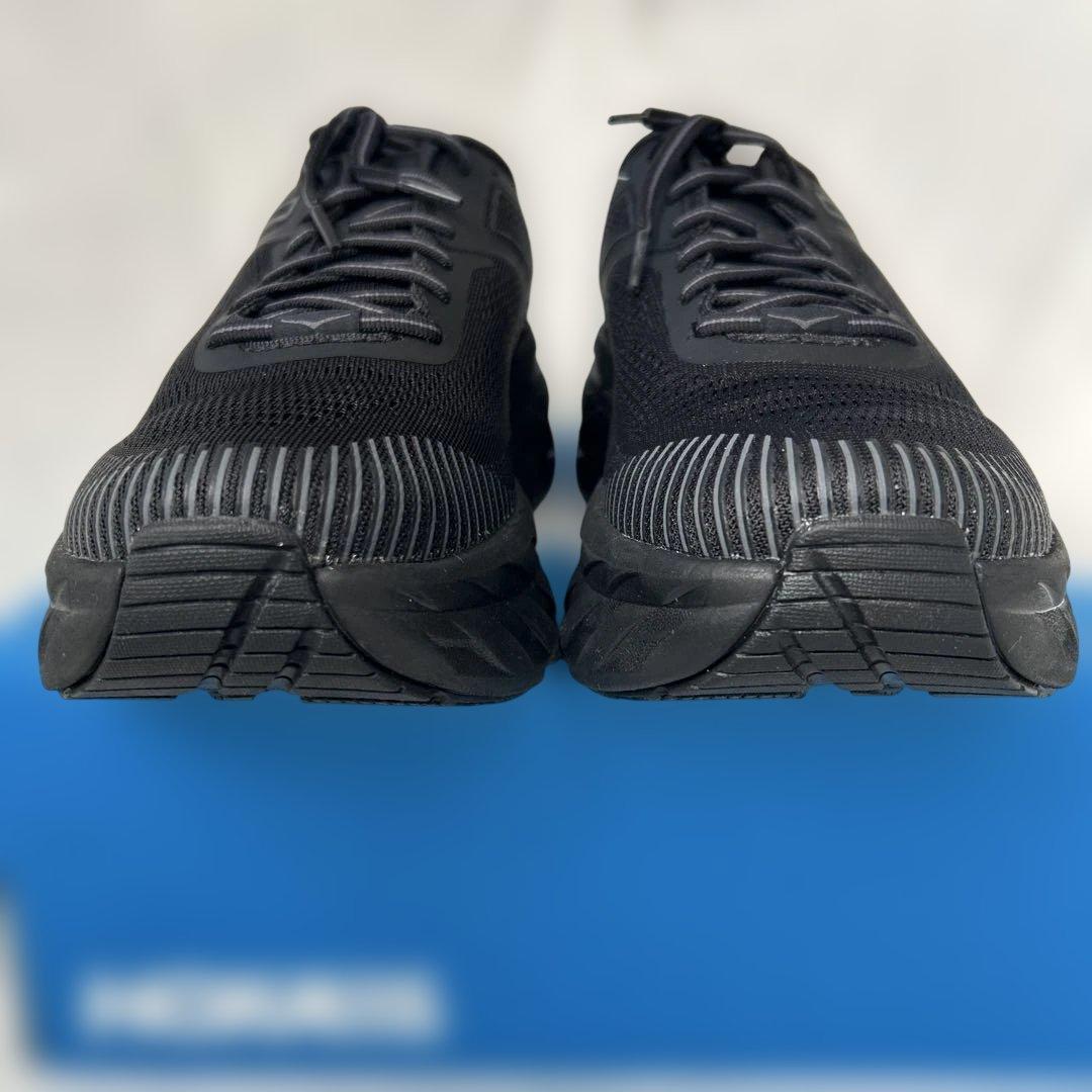 【新品タグ付き】HOKA ONE ONE Bondi 7 ブラック 27.5cm