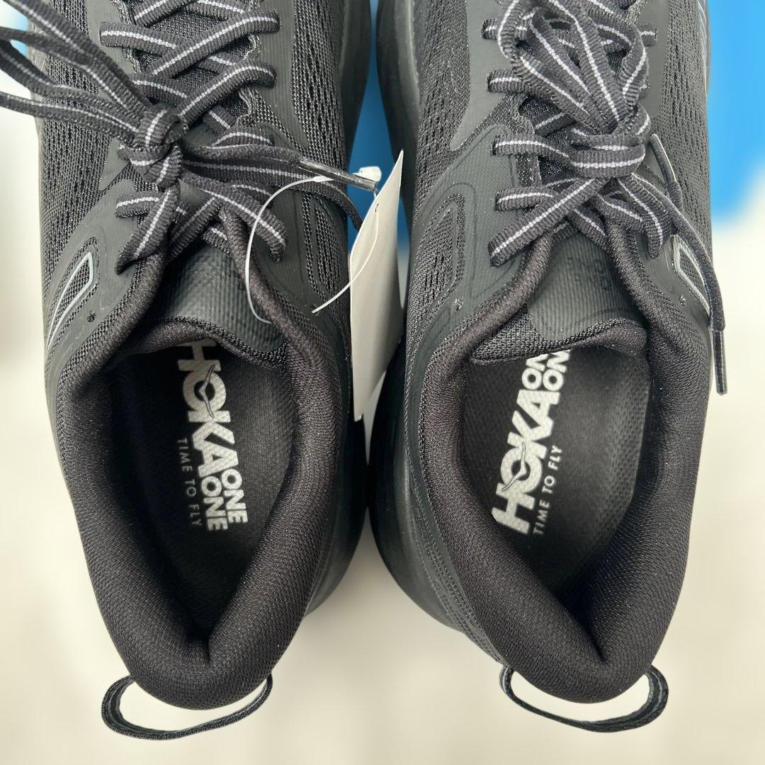 【新品タグ付き】HOKA ONE ONE Bondi 7 ブラック 27.5cm