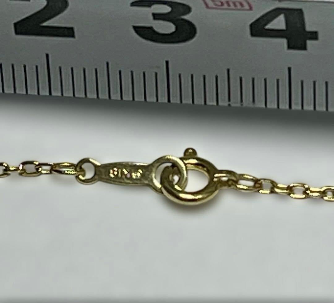 美品 MIKIMOTOミキモト ネックレスチェーン K18YG