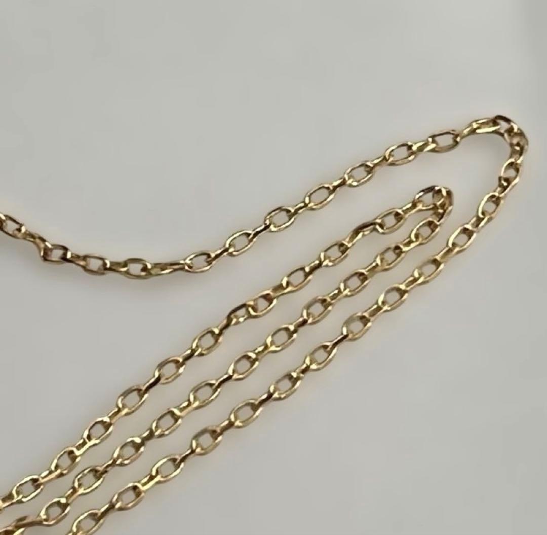 美品 MIKIMOTOミキモト ネックレスチェーン K18YG