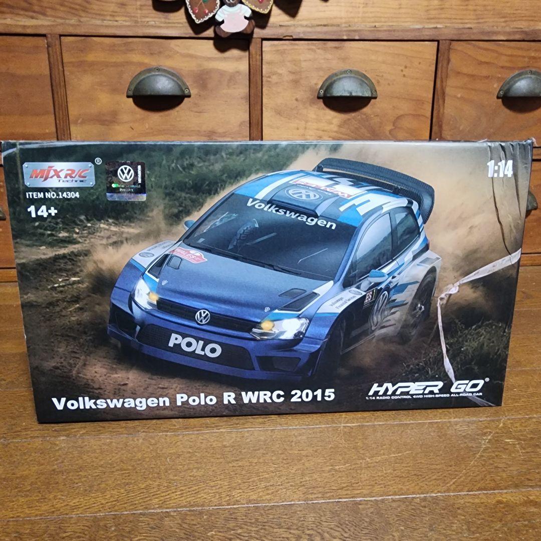 ホビーラジコン HYPER GO Volkswagen Polo R WRC 2015 1:14