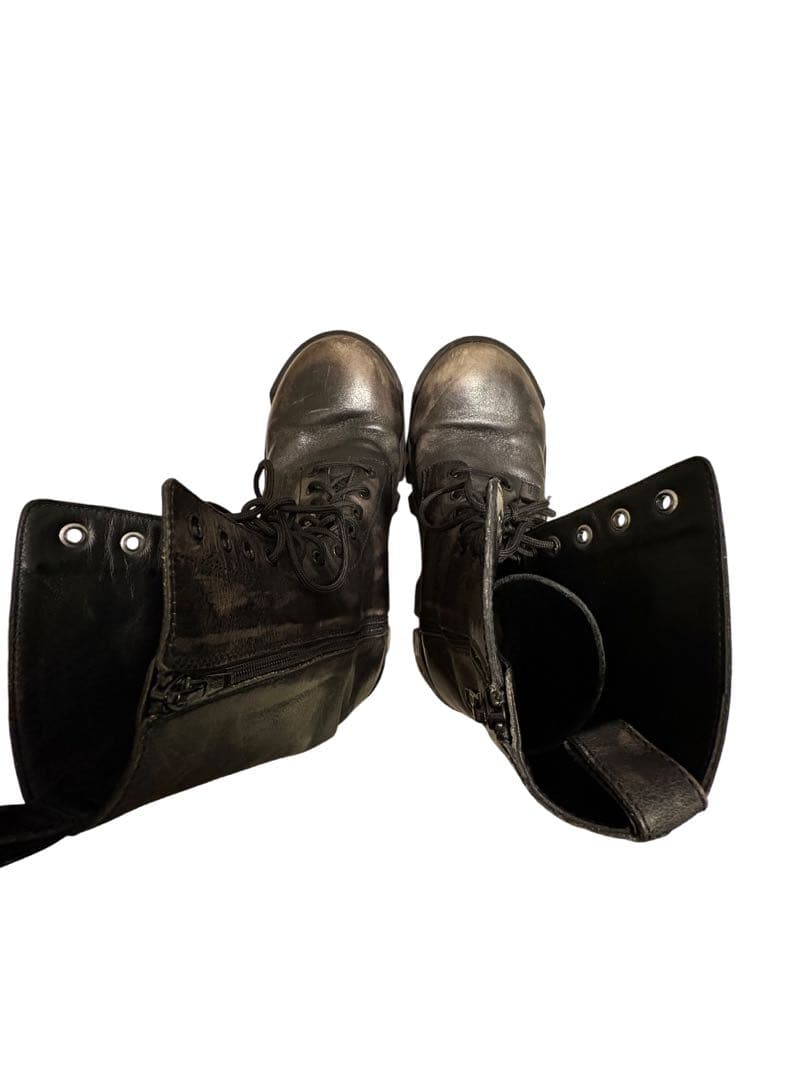 靴 balenciaga faded bulldozer boots42