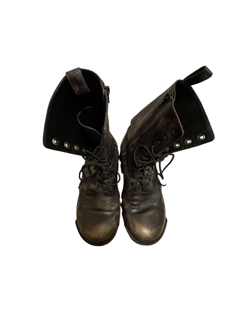 靴 balenciaga faded bulldozer boots42