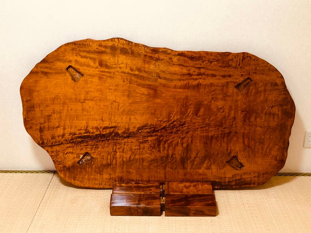 【格安出品】座卓 キズあります 重量50kg 天板厚み7cm