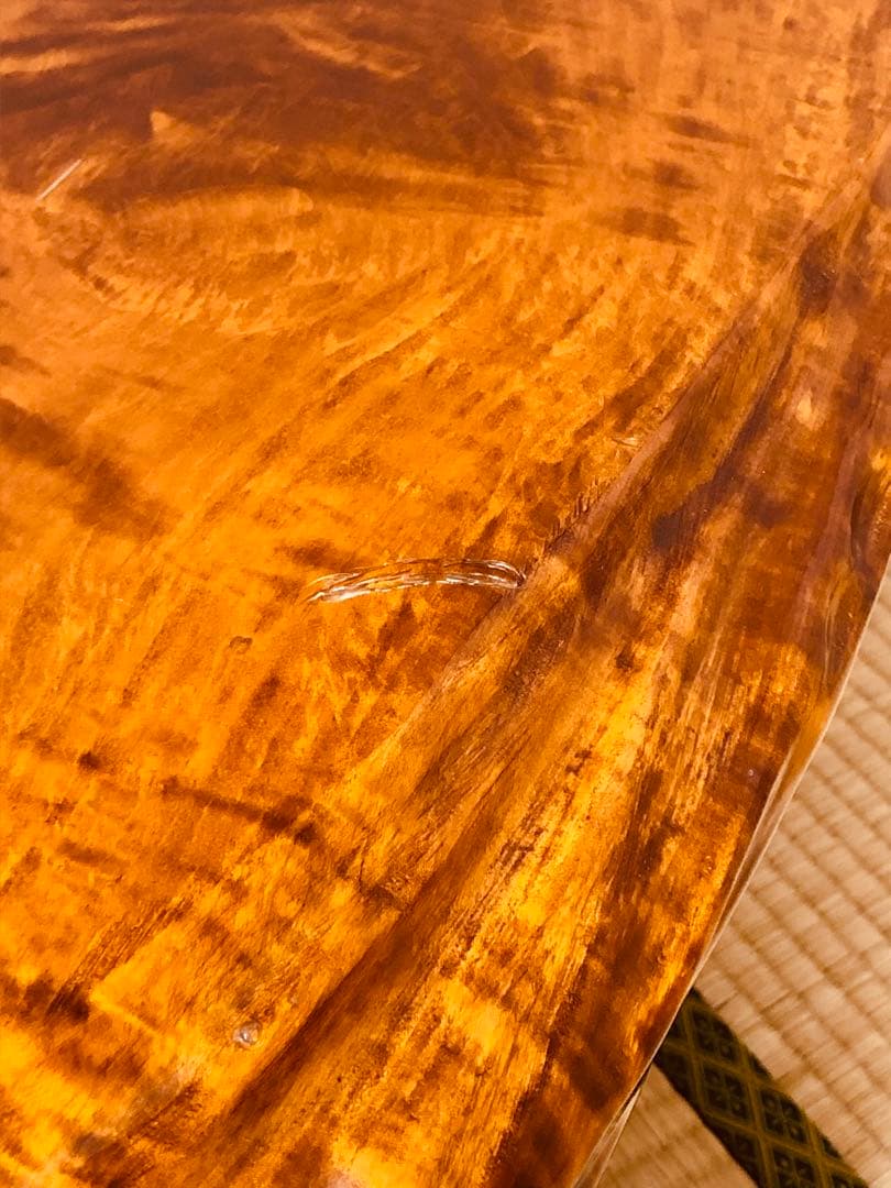 【格安出品】座卓 キズあります 重量50kg 天板厚み7cm