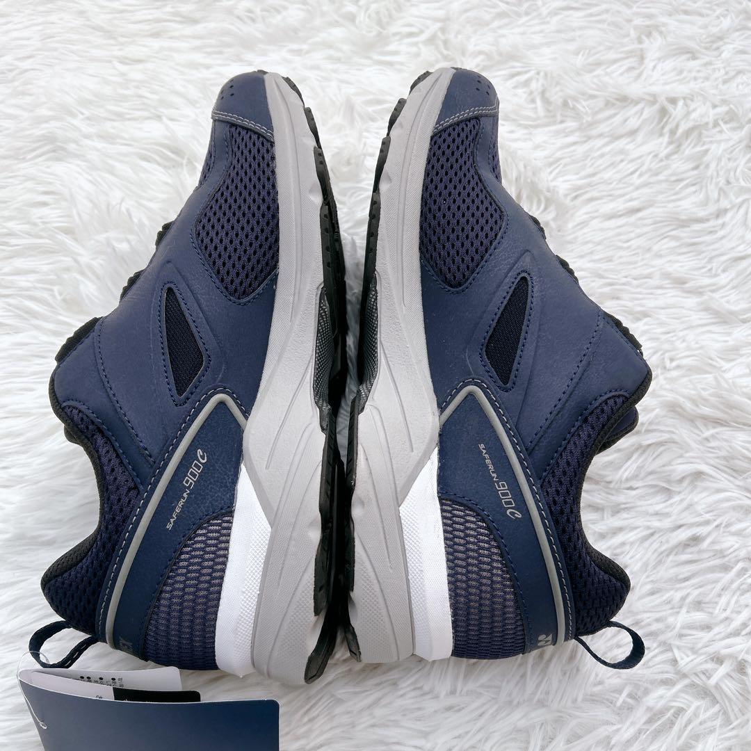 タグ付き YONEX ヨネックス パワークッション セーフラン900C ネイビー