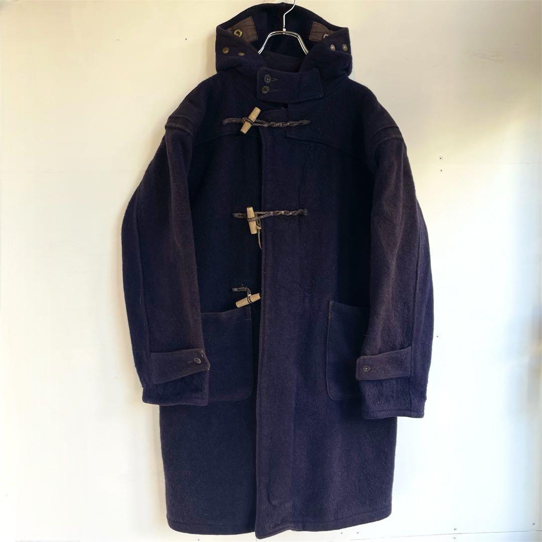 30s 40s  Navyダッフルコート イギリス軍 ヴィンテージ