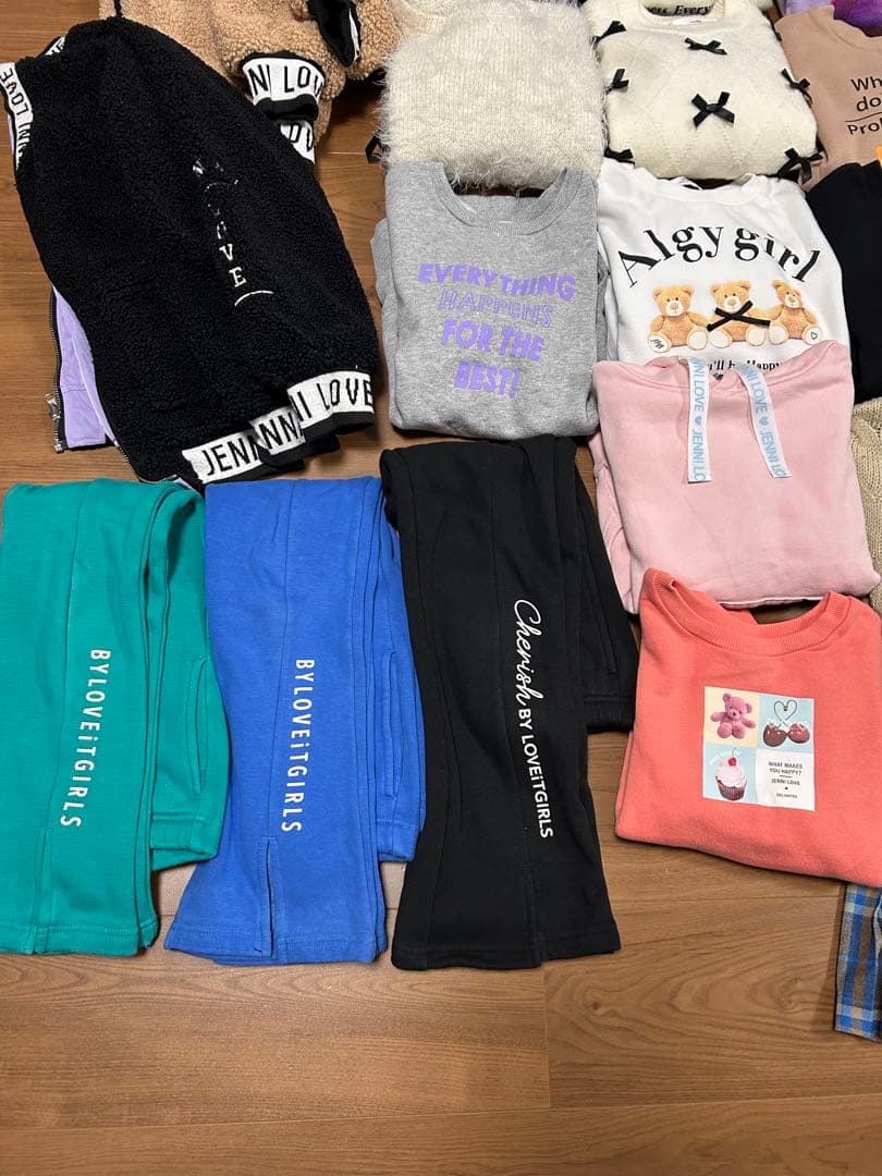 jenni、バイラビット、レピピアルマリオ、アルジー　130 冬物　29点セット