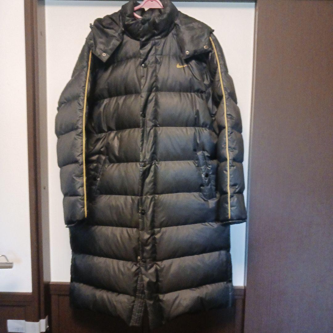 ナイキ　ダウンベンチコート　ブラック/ゴールド　XL