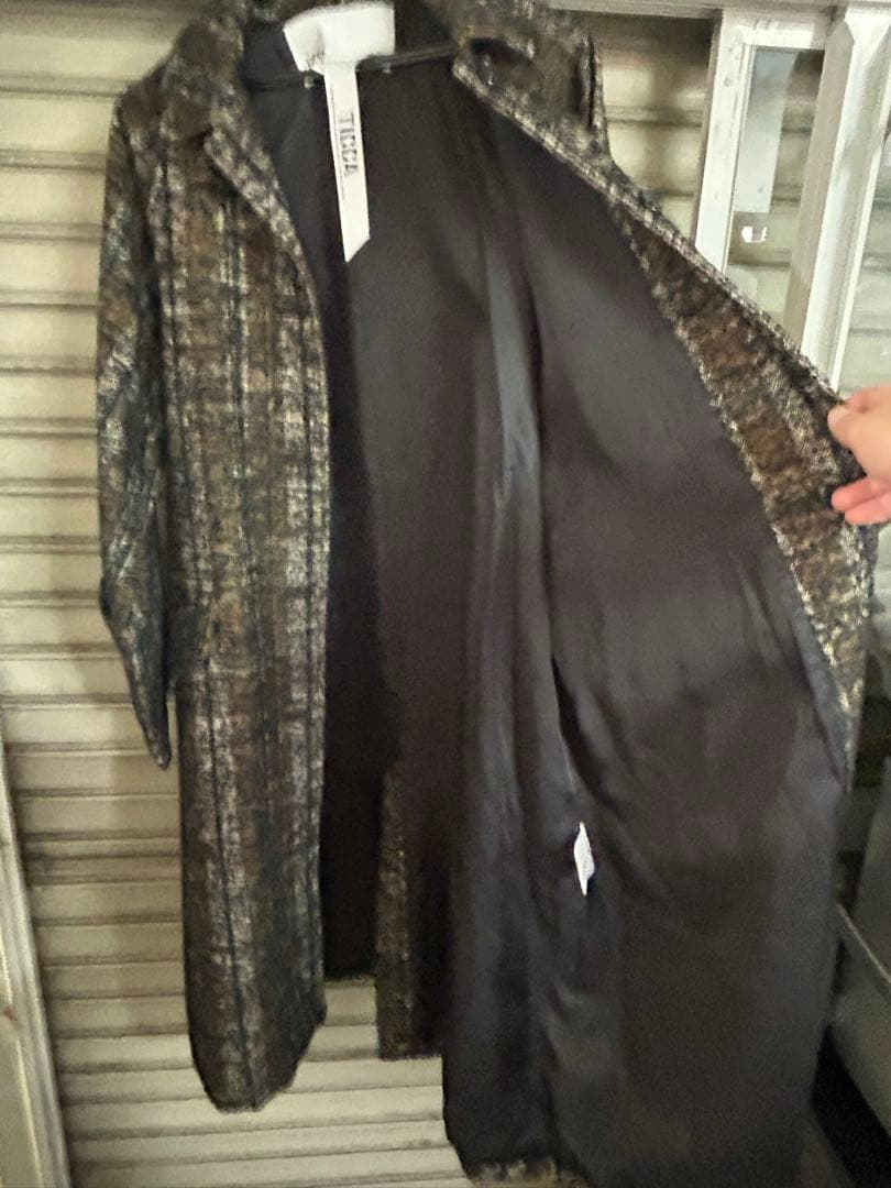 極美品 【TICCA】ティッカ　Aライン コート クリーニング済み
