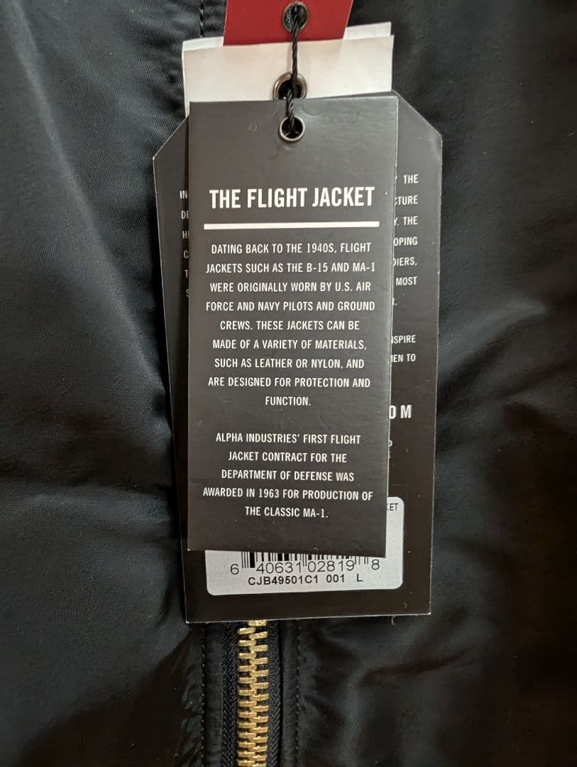 【Dai】alpha✕Breitling ブライトリングMA-1ジャケット