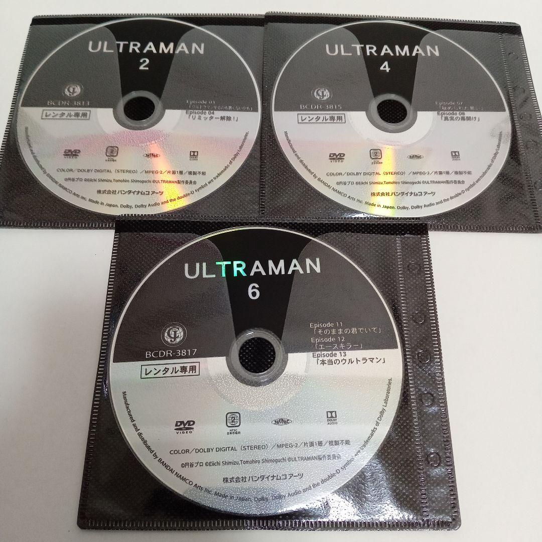ULTRAMAN　ウルトラマン　レンタル落ち　ＤＶＤ　全６巻セット