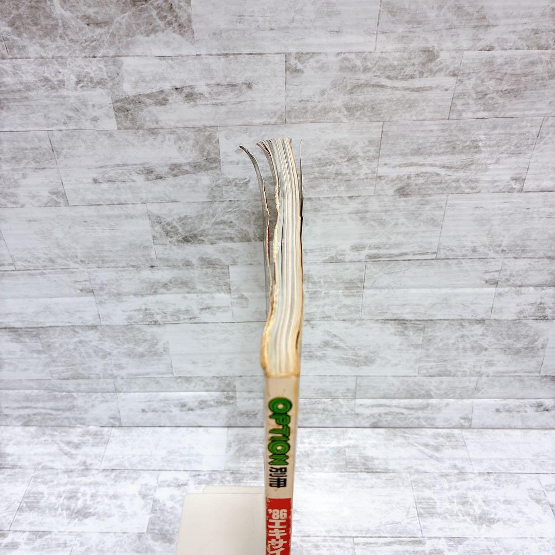 OPTION別冊 86エキサイティングパーツ マニュアル パーツ メンテ 希少