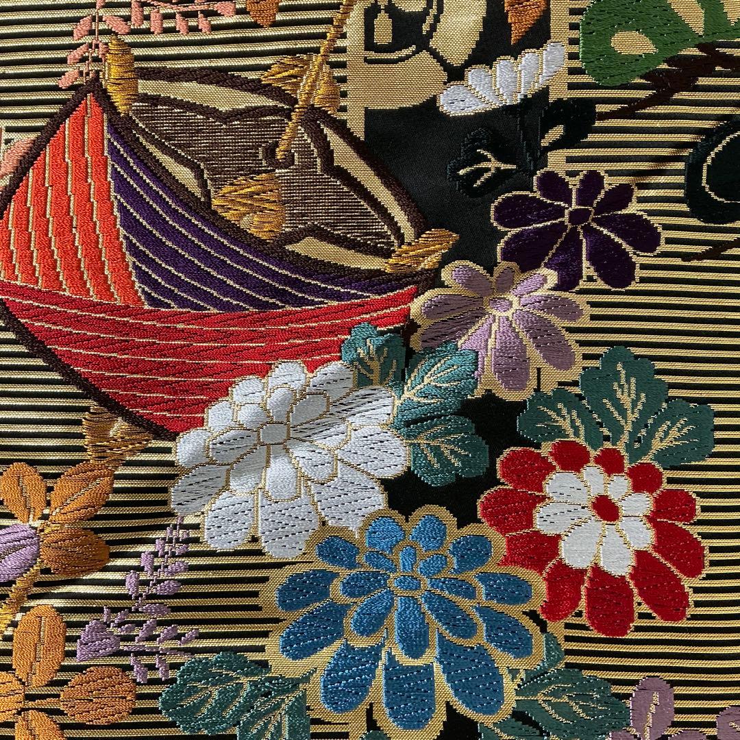 b60 正絹　色打掛　唐織　豪華　花嫁衣装　ウエディング　極美品　着物