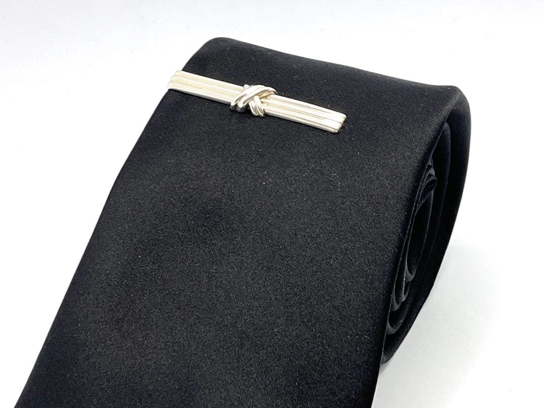 c832 美品　ティファニー　1992 シグネチャー　ネクタイピン　925