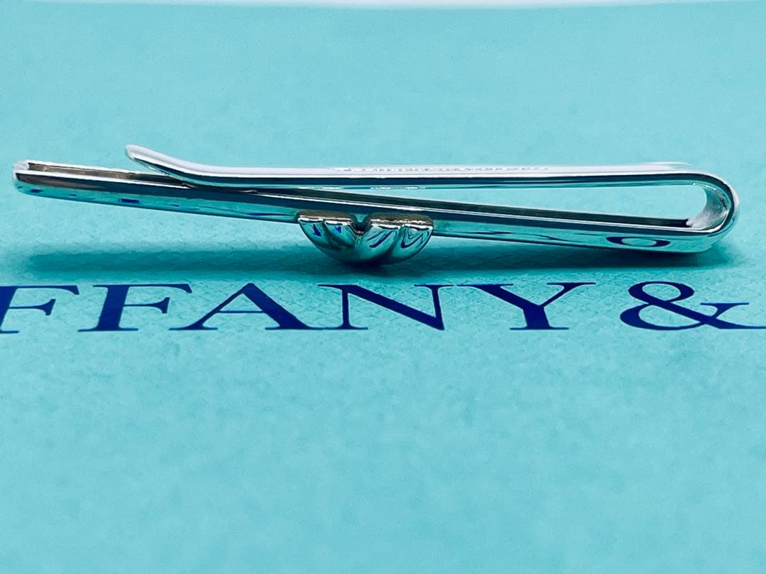 c832 美品　ティファニー　1992 シグネチャー　ネクタイピン　925