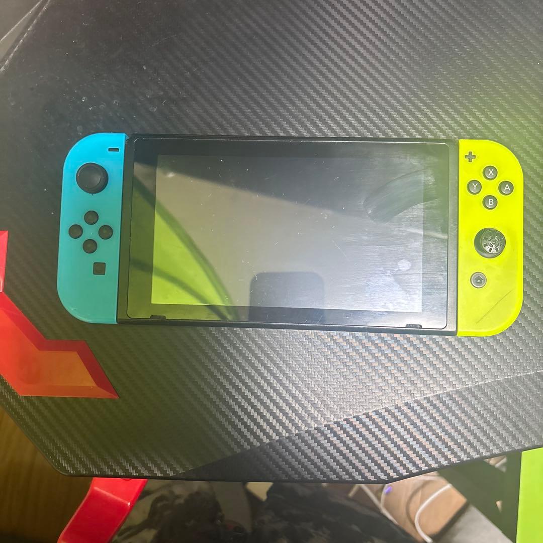 Nintendo Switch 本体 青と黄のJoy-Con