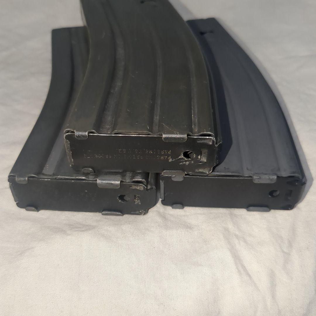米軍放出品 官給品 実物 M4/M16 アルミ製STANAGマガジン 3本セット