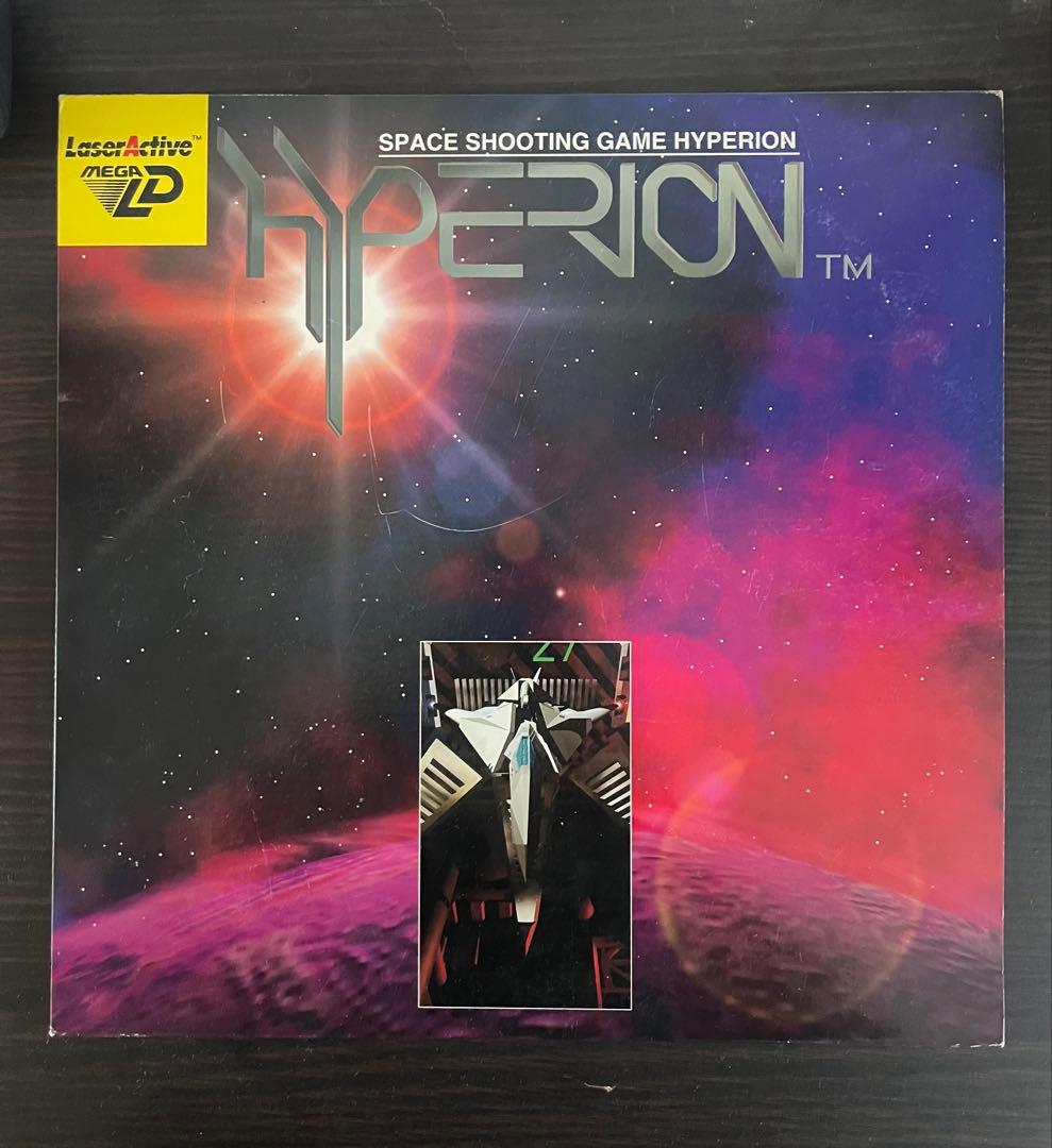 ゲームLD　レーザーアクティブ メガLD　HYPERION