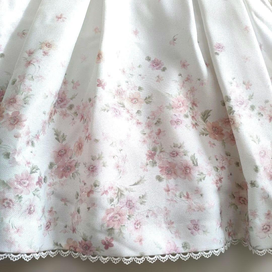 ♡美品♡ petit main プティマイン 120 花柄フォーマルワンピース