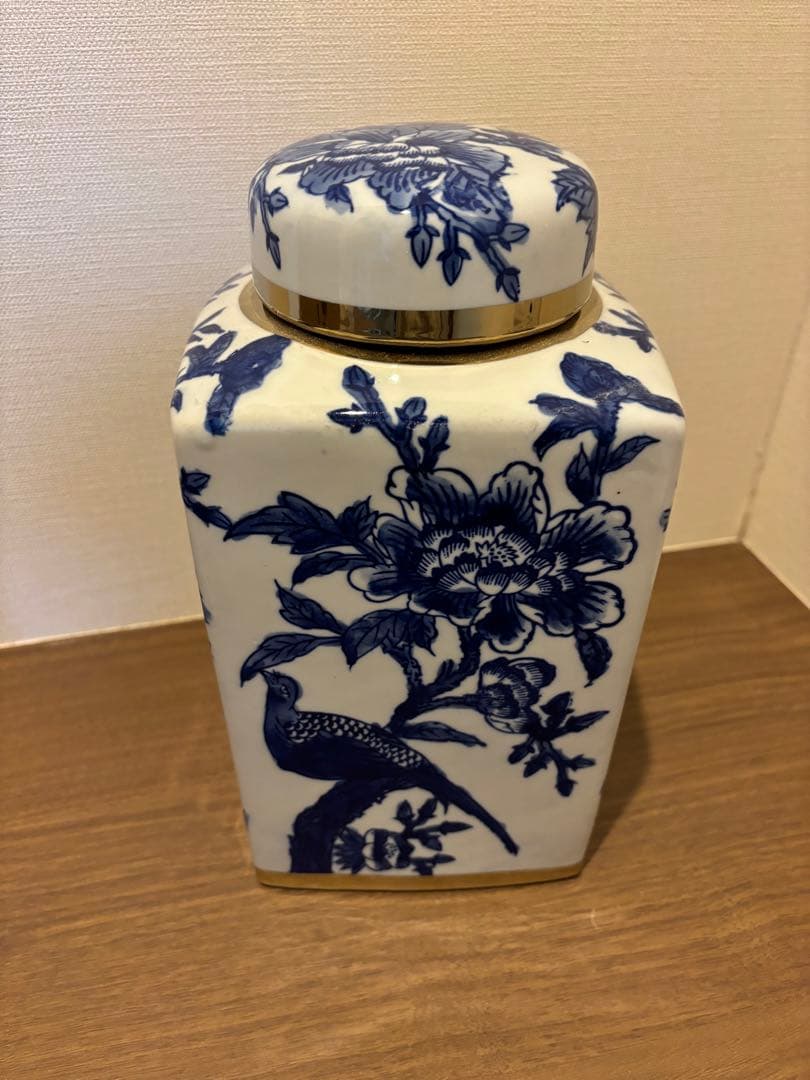 シノワズリ　花器　フラワーベース　インテリア