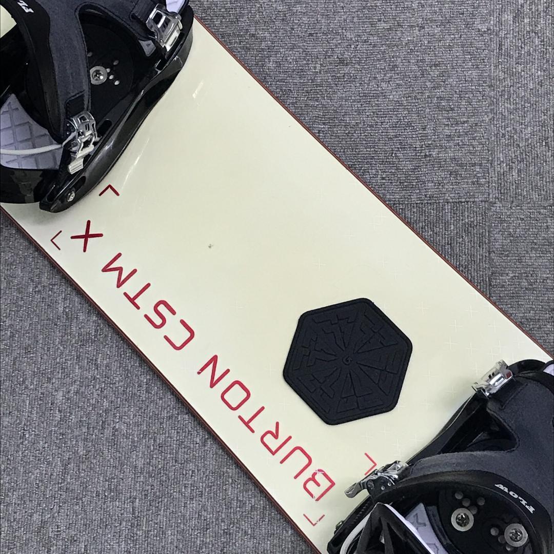 12万超セット■WAX済■BURTON FLOW ボード ビンディング メンズ