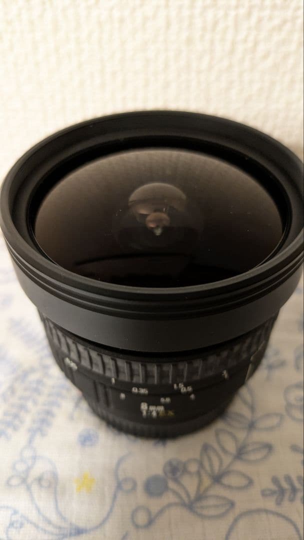 シグマ 8mmフィッシュアイ Aマウント用