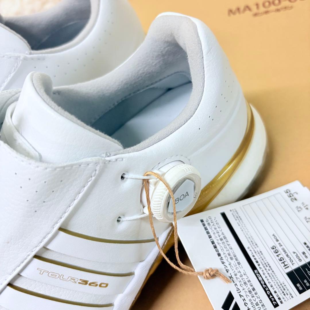 新品　未使用　アディダス　ツアー360 ゴルフ25.5cm MDK77