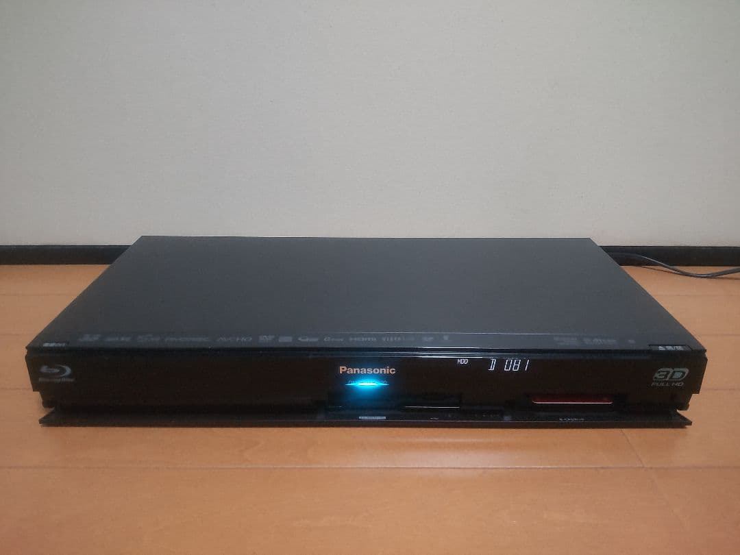 パナソニック　DIGA DMR―BWT1100 500GB→1TB プチメンテ済