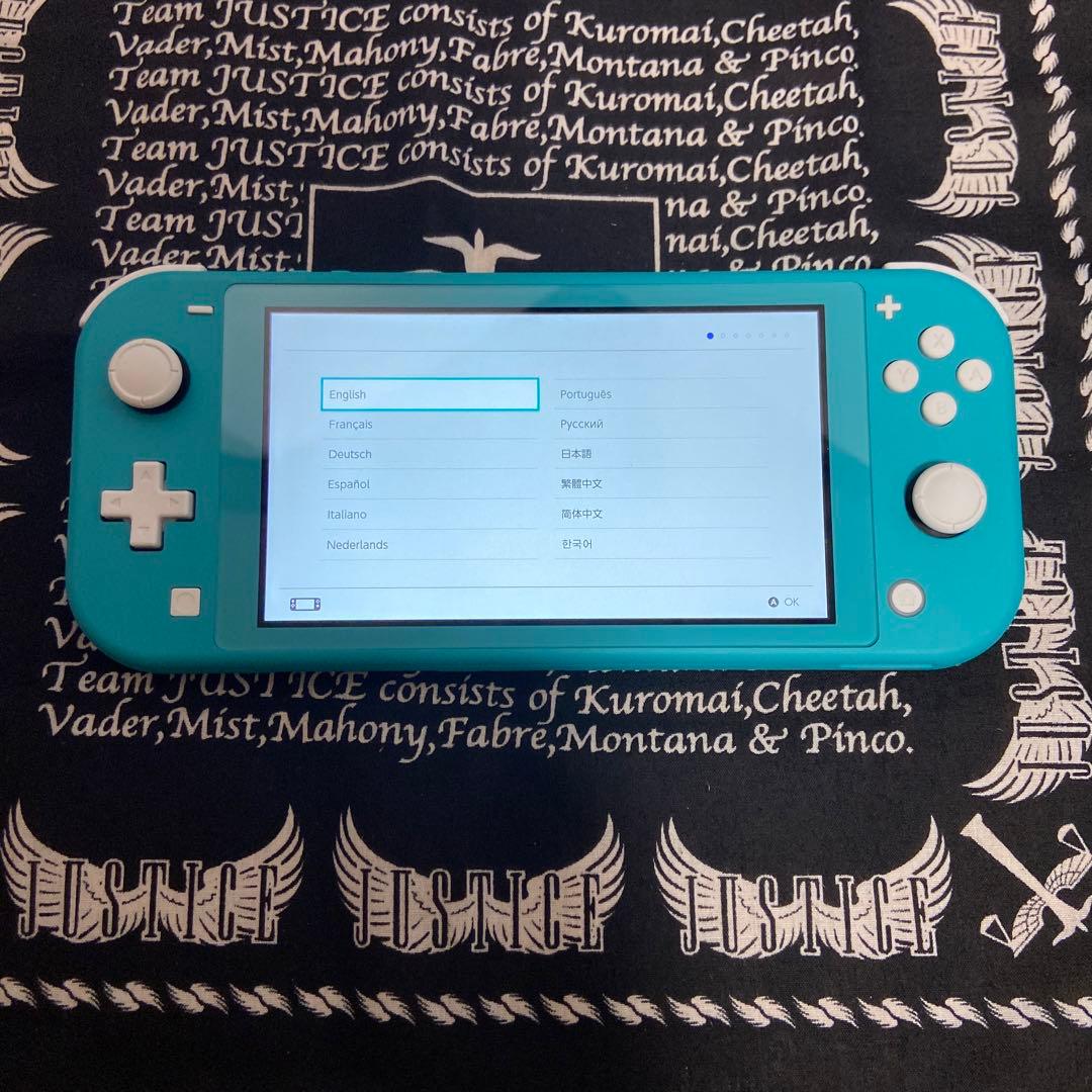 【美品】Nintendo Switch Lite ターコイズ 令和6年2月購入
