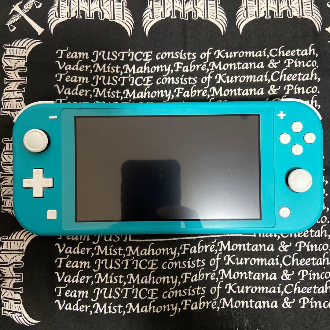 【美品】Nintendo Switch Lite ターコイズ 令和6年2月購入
