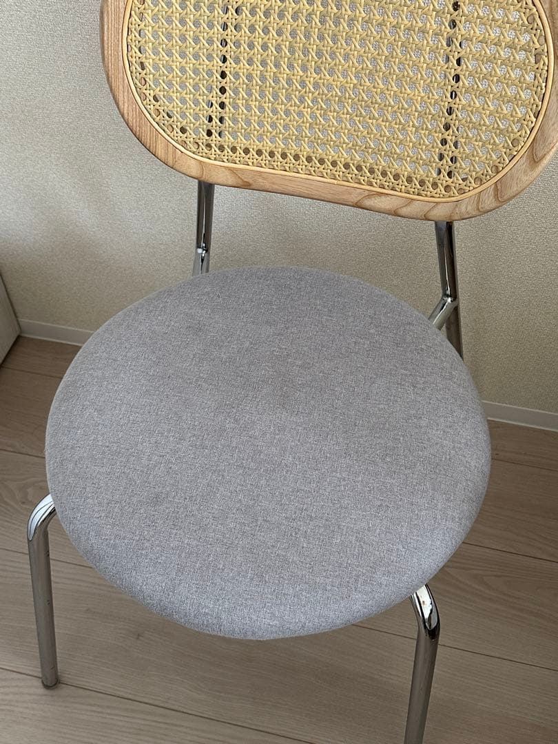 【最終値下げ】KANADEMONO ラタン調 ダイニングチェア