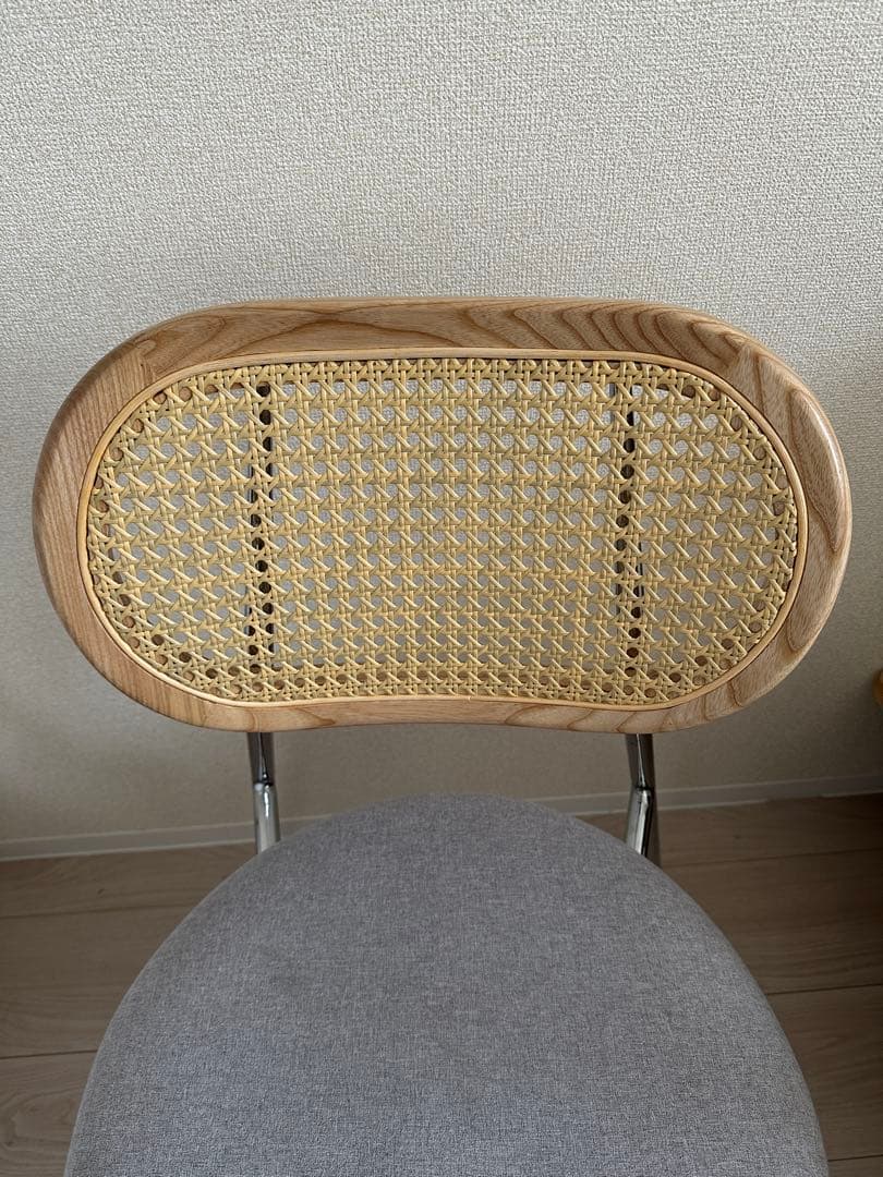 【最終値下げ】KANADEMONO ラタン調 ダイニングチェア