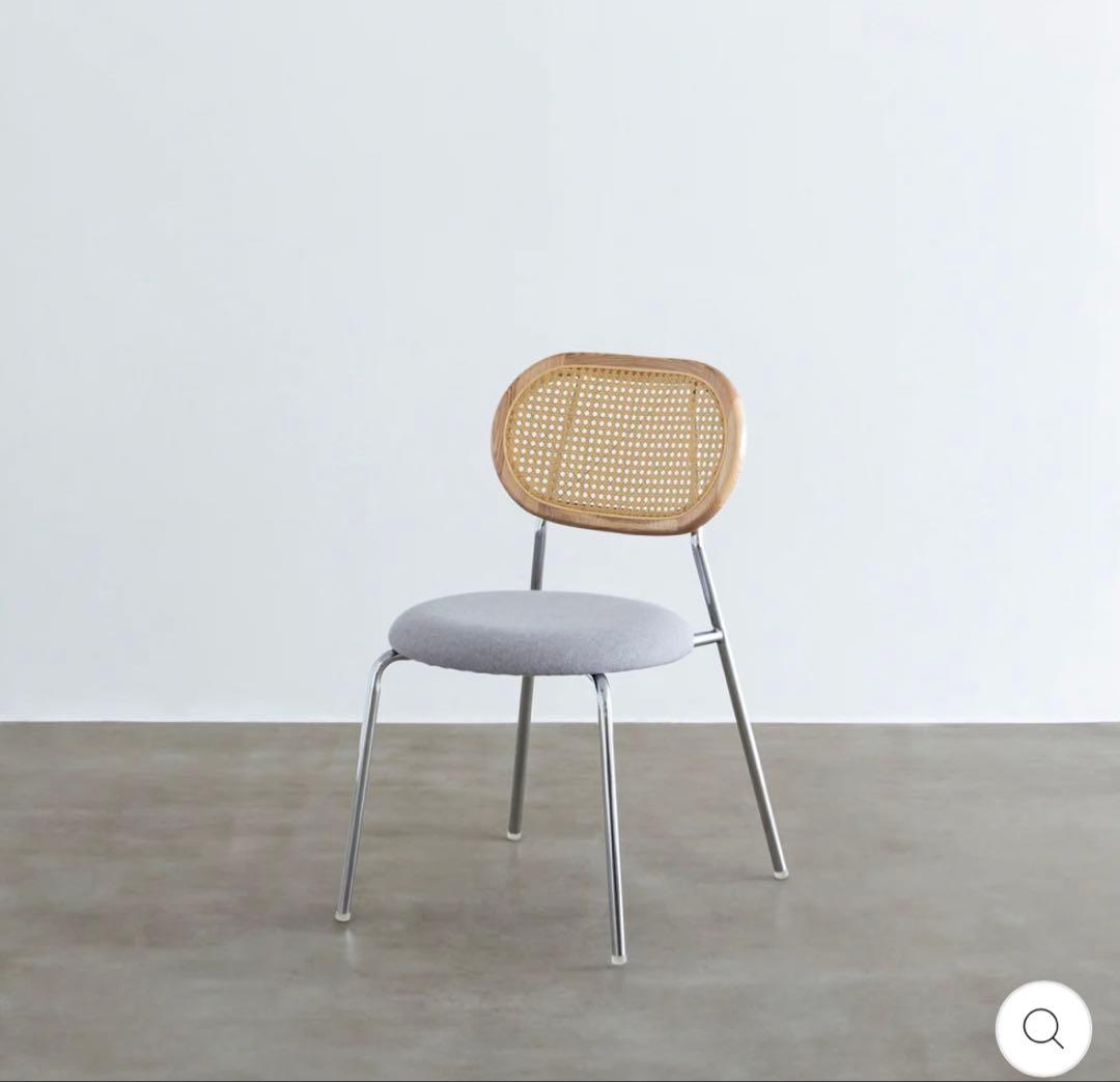 【最終値下げ】KANADEMONO ラタン調 ダイニングチェア