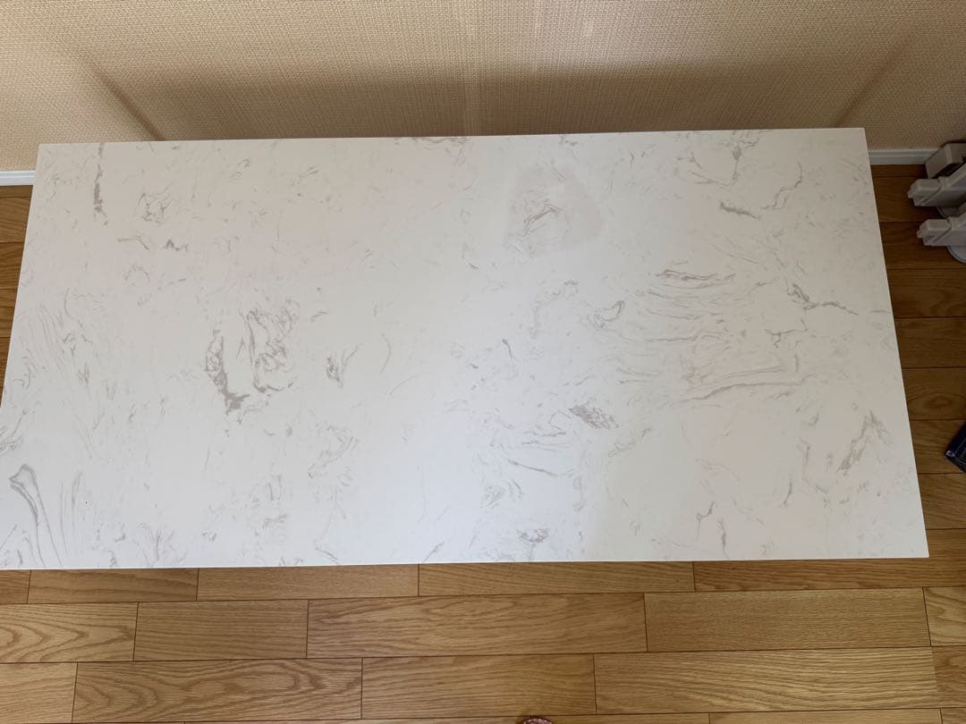 値下げ　kare キューウェストマーブル 120x60cm ローテーブル　大理石