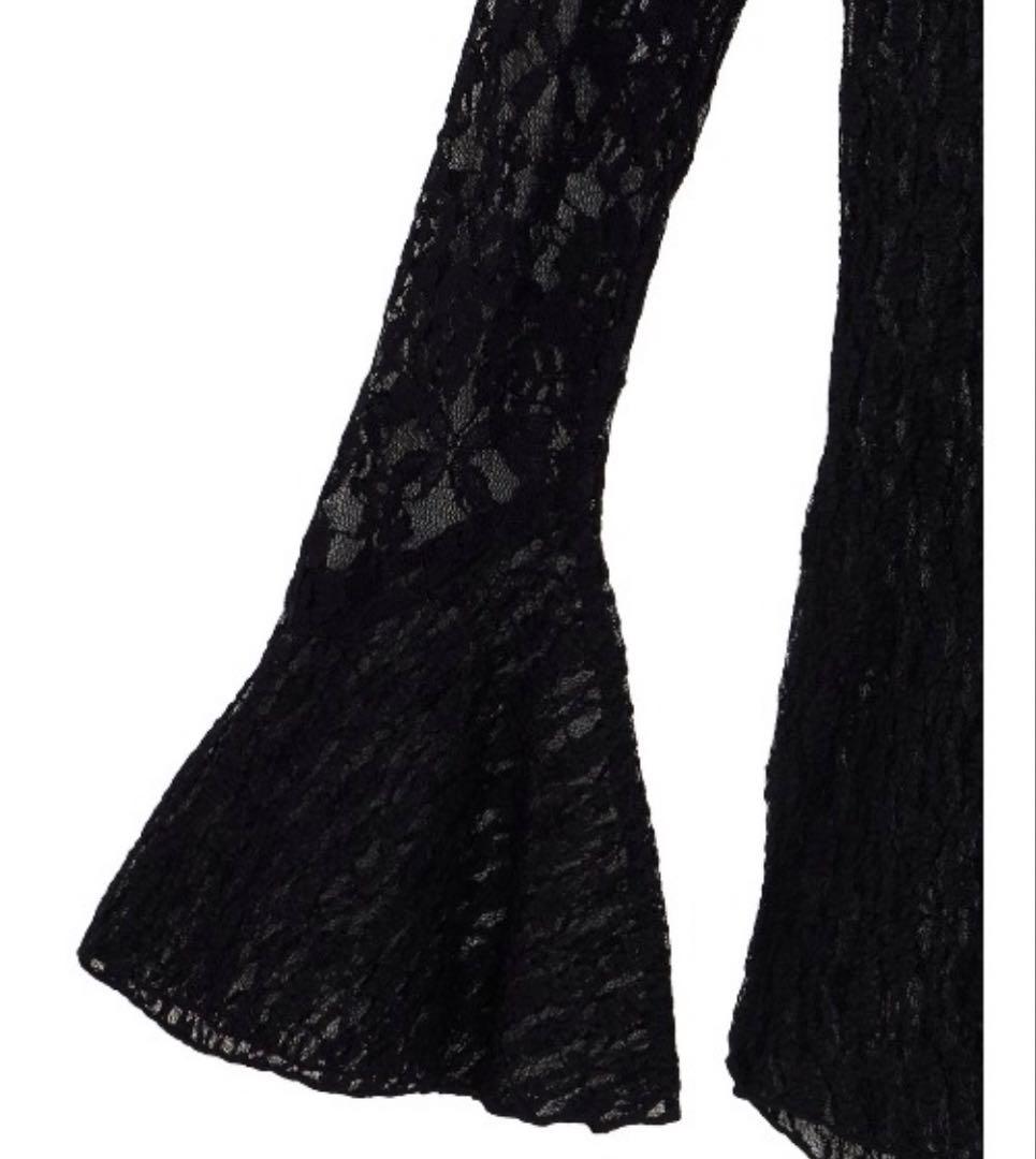 トップス AMERI VINTAGE COMBINATION LACE TOP