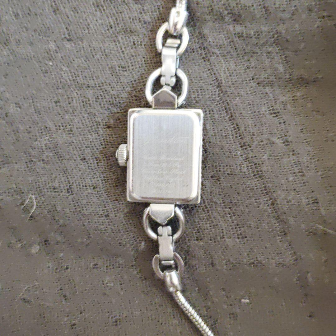 ハミルトン レディース シルバー 腕時計